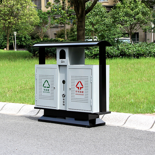 戶外分類垃圾桶公園廣場小區果皮箱市政環衛鐵皮木條不鏽鋼垃圾桶在類目 家庭/個人清潔工具, 家務/地板清潔用具, 垃圾桶/垃圾架, 垃圾桶中 - 來自Buy2taobao.com提供專業的淘寶代購服務
