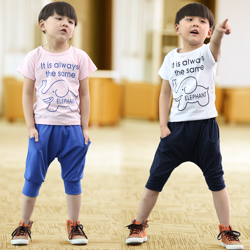 韩版儿童运动套装