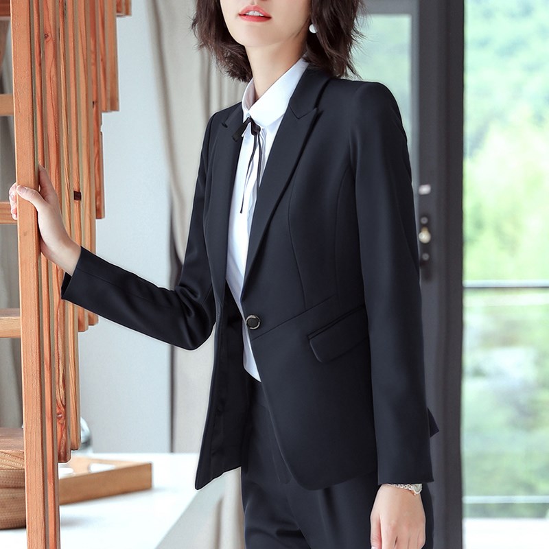 Small suit suit Business Suits Korean Edition coat business affairs OL interview spring and autumn formal wear man 's suit new pattern lady blackin the Women's clothing/Boutique , Suit category - from Buy2taobao.com to provide professional Taobao agent buy service