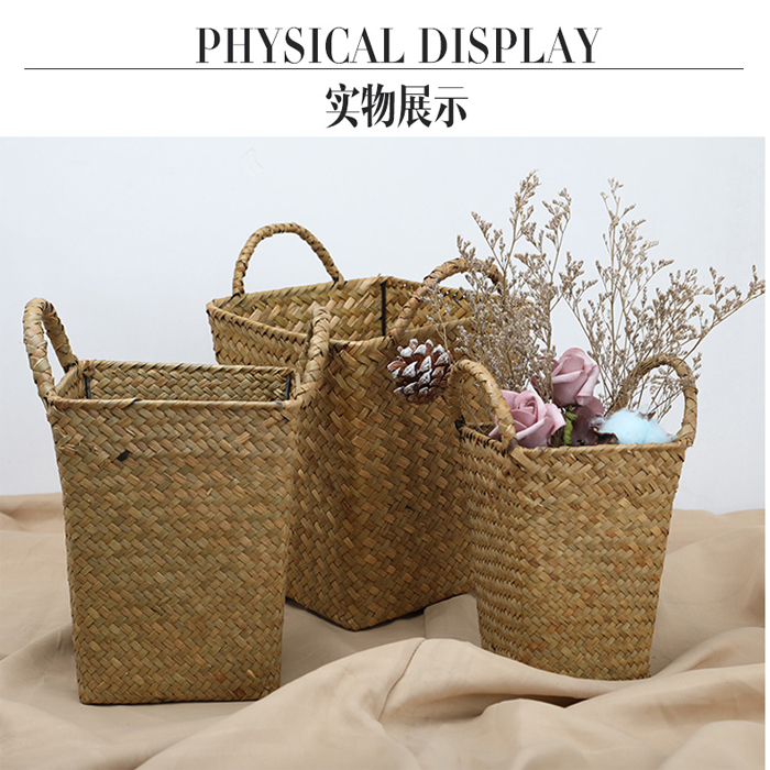 originality manual weave Flower basket Straw Rattan Basket Dried flowers flower arrangement Flower basket Flower pot Floral organ Special Offerin the Home accessories , Vase/Flower/Artificial flowers/Imitation jewelry , Flower/Vase , Baskets category - from Buy2taobao.com to provide professional Taobao agent buy service