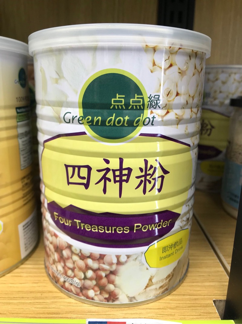 Hongkong is a little green Sishen powder Lotus seed gorgon fruit Yam Coix seed powder Coarse Cereals Meal replacement powder breakfast Chongyin 400gin the Coffee/Oatmeal/Chongyin , Another on natural food category - from Buy2taobao.com to provide professional Taobao agent buy service