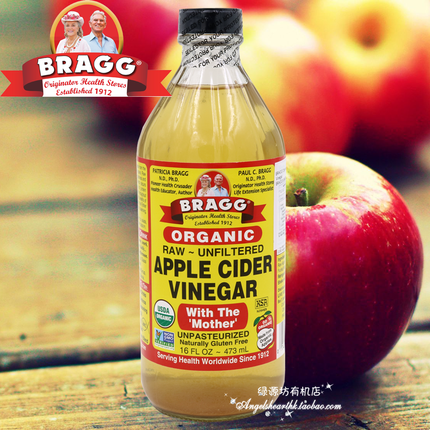包邮美国Bragg apple cider vinegar 苹果醋473ml|msdalam kategori beras/Utara-Selatan barangan kering/perasa, perasa/Jam/salad, perasa setiap hari, produk cuka - dari Buy2taobao.com untuk memberikan perkhidmatan ejen Taobao profesional membeli