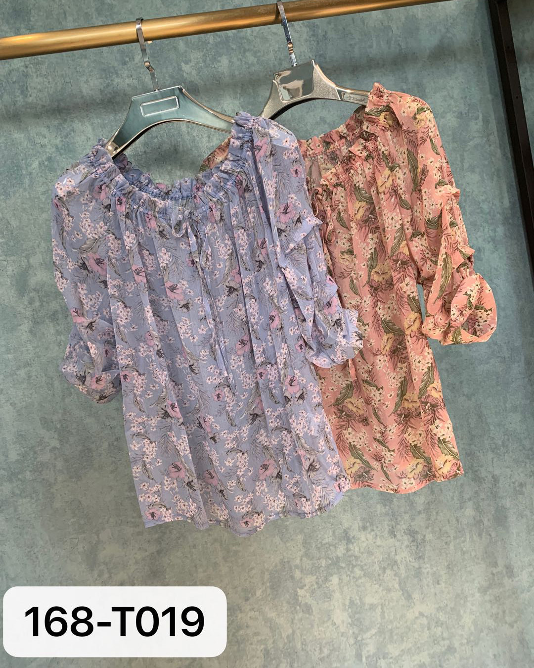 2019夏装新款短袖衬衫 168-T019在类目 女装/女士精品, 衬衫中 - 来自Buy2taobao.com提供专业的淘宝代购服务