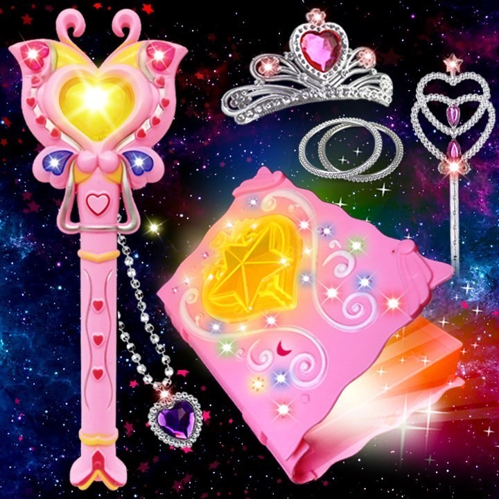 儿童公主魔法棒玩具巴拉拉小魔仙吧啦啦七彩巴拉巴拉魔仙拉仙女啦在类目 玩具/童车/益智/积木/模型, 电子/发光/充气/整蛊玩具, 发光玩具中 - 来自Buy2taobao.com提供专业的淘宝代购服务