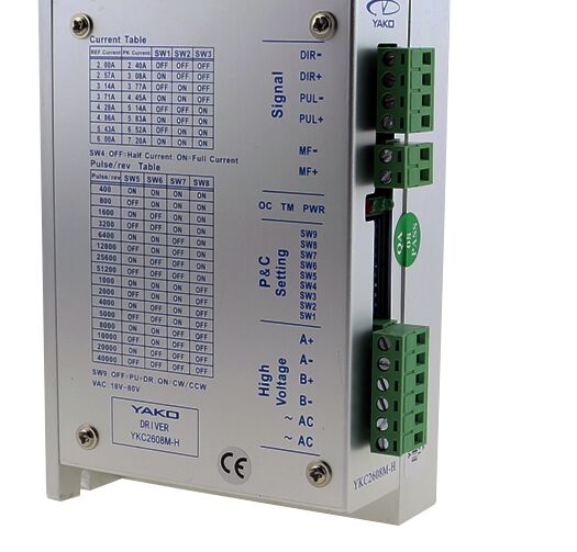 Engraving machine drive Ykkj-tech YKC2608M-H Driver 57/86 Two-phase drive Stepper motor drivein the 3C Digital Accessories, Electronic components market , Electric machinery/motor, Driver/Controller category - from Buy2taobao.com to provide professional Taobao agent buy service