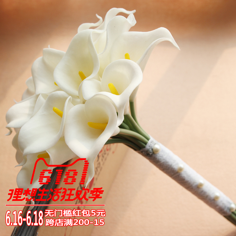 Sun Xiaomei P210 High-end customized wedding Confidante Bridesmaid Calla Lily marry Bride holding flowers simulationin the Flower delivery/Flowers simulation/Plants gardening , Wedding flower arrangement , Bride holding flowers category - from Buy2taobao.com to provide professional Taobao agent buy service