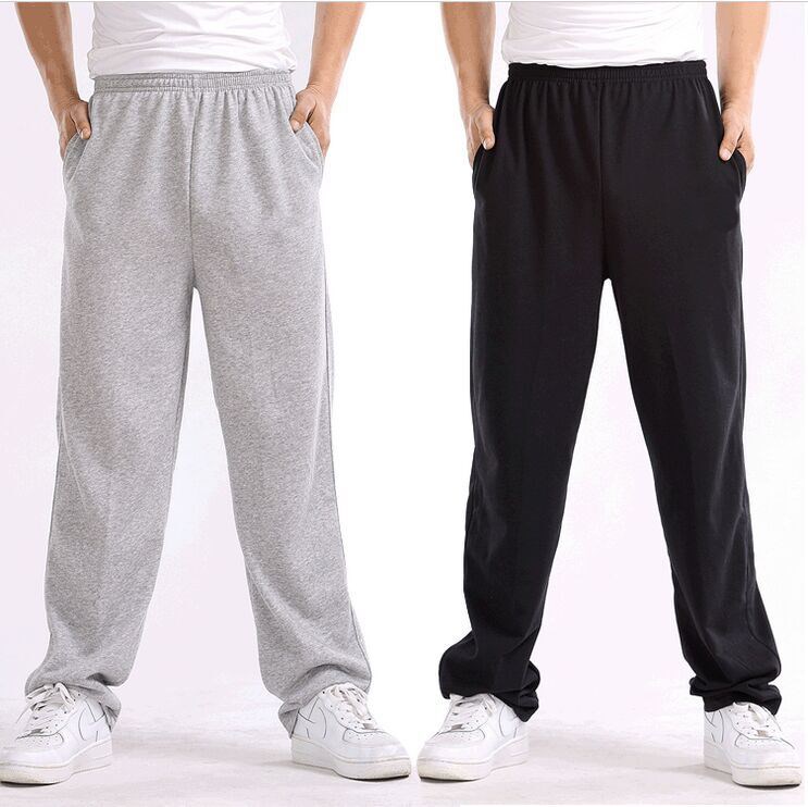 Casual pants Male sports pants Autumn and winter Easy Straight Code length trousers Plush thickening Cotton pants Guardian Men's trousersin the Sportswear/Casual Clothing , Sports pants , Sweatpants category - from Buy2taobao.com to provide professional Taobao agent buy service