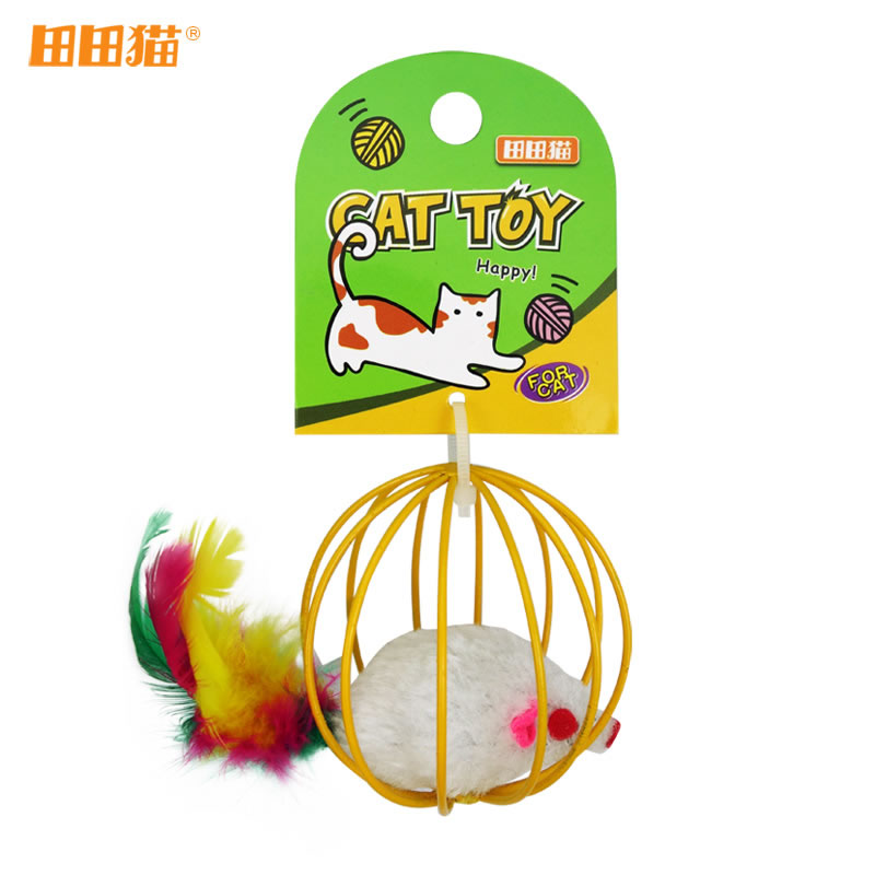 Kitty Toys Tada cat Steel ball Little Mouse Toys Roll steel wire cage Mouse Featherin the Pet/Pet food and supplies , Cat/Dog Toys , Other Toys category - from Buy2taobao.com to provide professional Taobao agent buy service