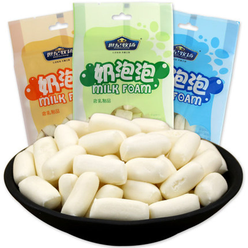 内蒙古特产奶食品世纪牧场牛奶泡泡含乳制品酥脆原奶豆豆休闲零食|msdalam kategori makanan ringan/Nuts/Specialty, keju/Dairy/, keju Inner Mongolia - dari Buy2taobao.com untuk memberikan perkhidmatan ejen Taobao profesional membeli
