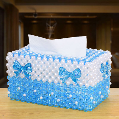 manual Beading bow Tissue box Material package Pearl diy originality weave Car Pumping tissue Loose beadin the Storage consolidation , Home Storage appliances , Storage Box , Tissue Box category - from Buy2taobao.com to provide professional Taobao agent buy service