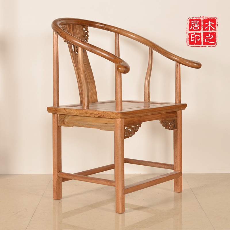 穿寿圈椅实木围椅古典榫卯结构圈椅仿古电脑椅南榆木圈椅雕花圈椅|ruв категории жилой мебели, места категории, Председатель класса, кресло - от Buy2taobao.com для оказания профессиональной услуги покупки агента Taobao