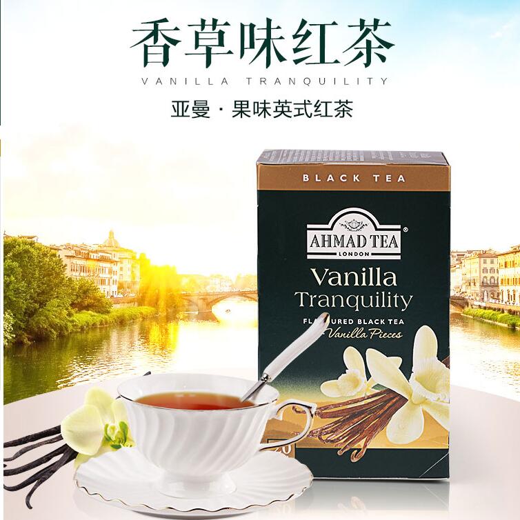 Adiyaman tea AHMAD TEA Vanilla tea Vanilla Tranquaility20 Bag X1 boxin the Tea , Replacement/Flowers/Fruit/Tea reprocessing , Tea reprocessing category - from Buy2taobao.com to provide professional Taobao agent buy service