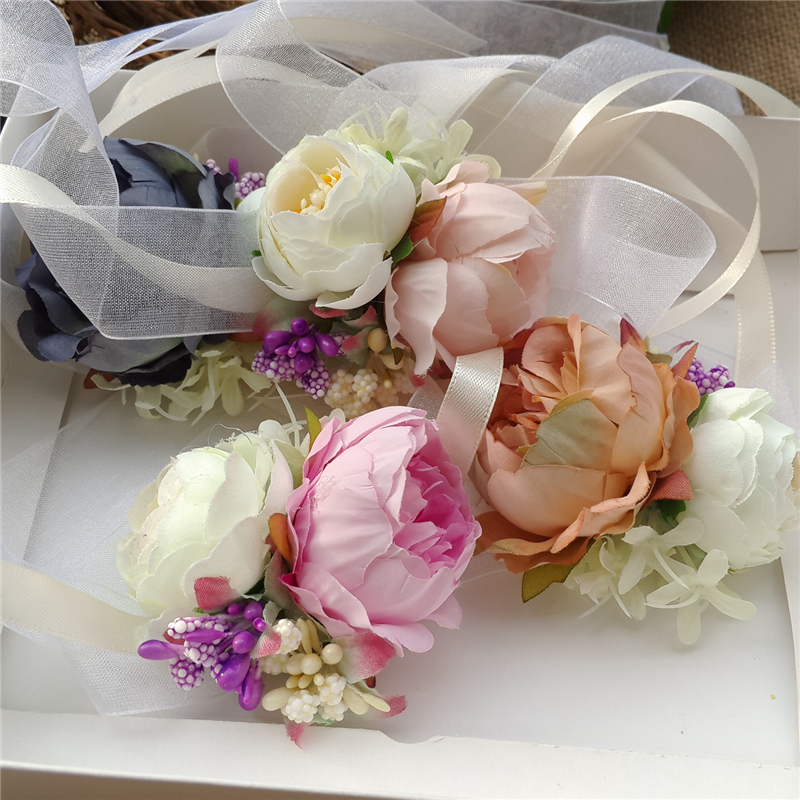 韓式小清新手花婚禮手環森系手腕花結婚伴娘姐妹團舞蹈演出婚慶在類目 節慶用品/禮品, 婚慶佈景/道具, 手腕花中 - 來自Buy2taobao.com提供專業的淘寶代購服務