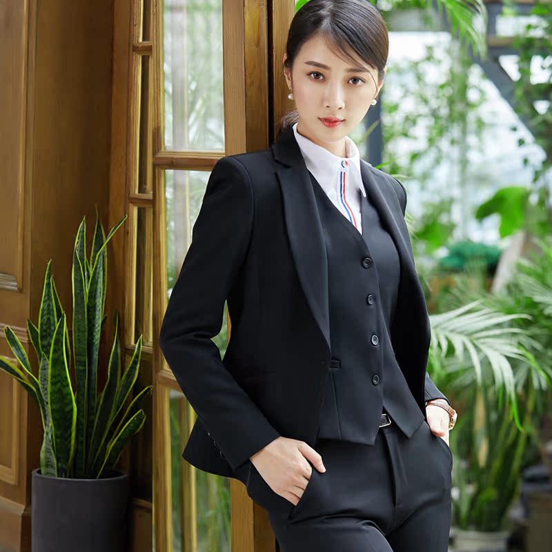 Simplicity Ably interview Long sleeve suit coverall white collar Business Suits Women's wear suit hotel Reception formal wear uniformin the Women's clothing/Boutique , Set/Student uniforms/Work uniforms , Hotel work uniforms category - from Buy2taobao.com to provide professional Taobao agent buy service