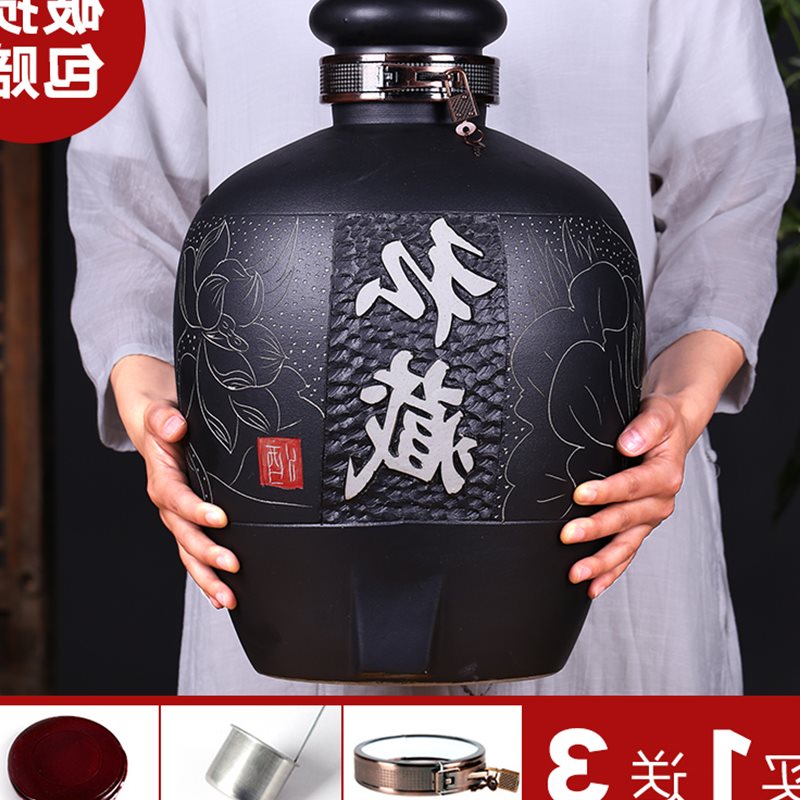 景德鎮陶瓷酒壇子10/20/30/50斤家用酒罐複古酒壺泡白酒 密封酒壇在類目 餐飲具, 酒壺/酒杯/酒具, 家用酒壺中 - 來自Buy2taobao.com提供專業的淘寶代購服務
