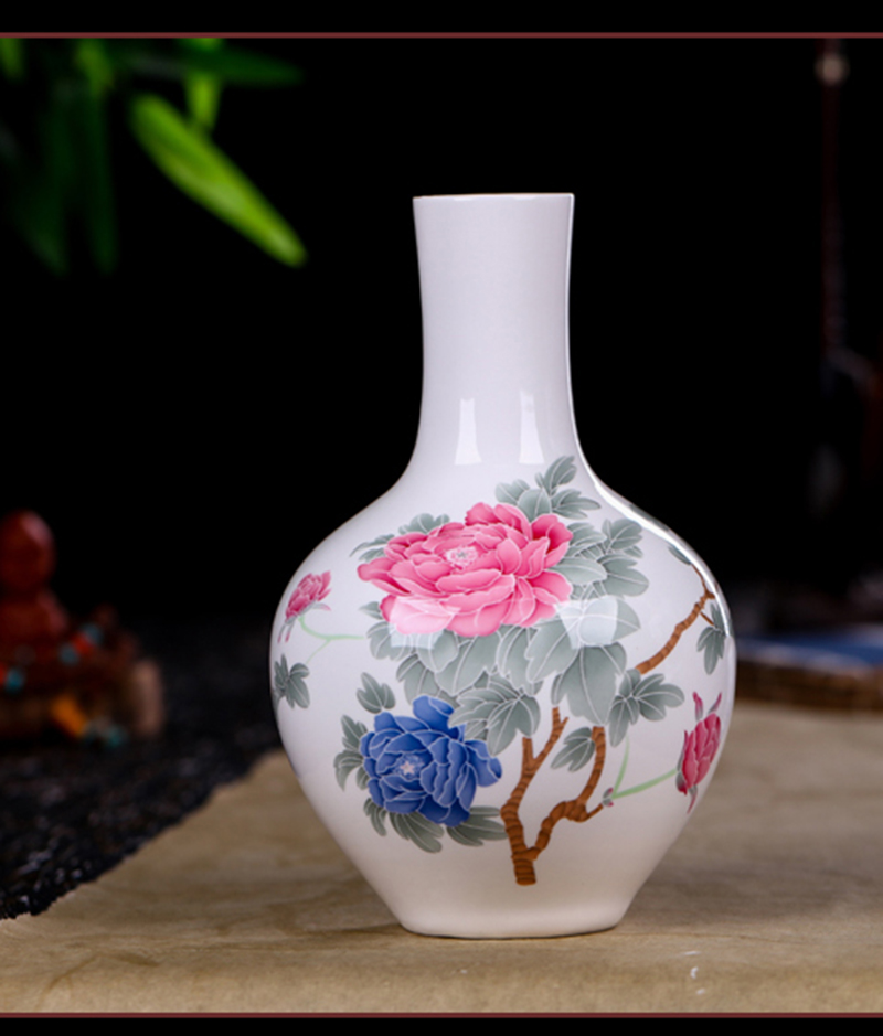 Jingdezhen Bone Arts and Crafts vase Decoration Eggshell porcelain Glaze Multicolored ceramics decorate a living room householdin the Home accessories , Decoration category - from Buy2taobao.com to provide professional Taobao agent buy service