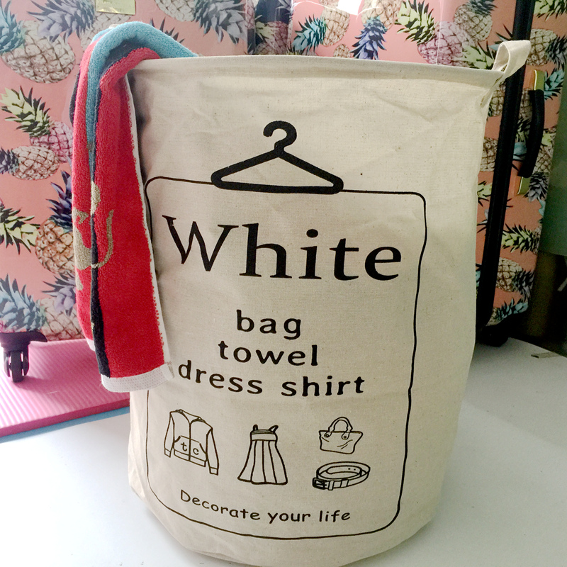 Large Storage Folding bucket Dirty clothes Toys Debris Basket Wash Dirty clothes basket Cotton and hemp Storage Storage bucketin the Storage consolidation , Home Storage appliances , Storage bucket , Laundry Bin category - from Buy2taobao.com to provide professional Taobao agent buy service