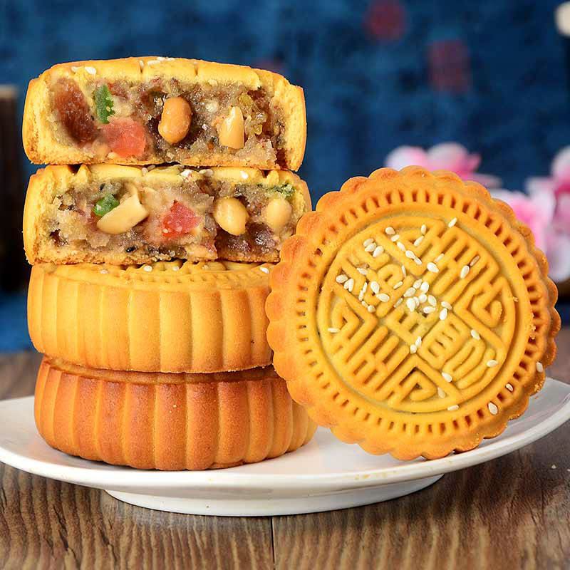 【每天现做】五仁月饼1000g 500g多味零食糕点独立包装多规格|ruв категории закуски/орехи/специальность, пирожное/десерт, луна торт - от Buy2taobao.com для оказания профессиональной услуги покупки агента Taobao