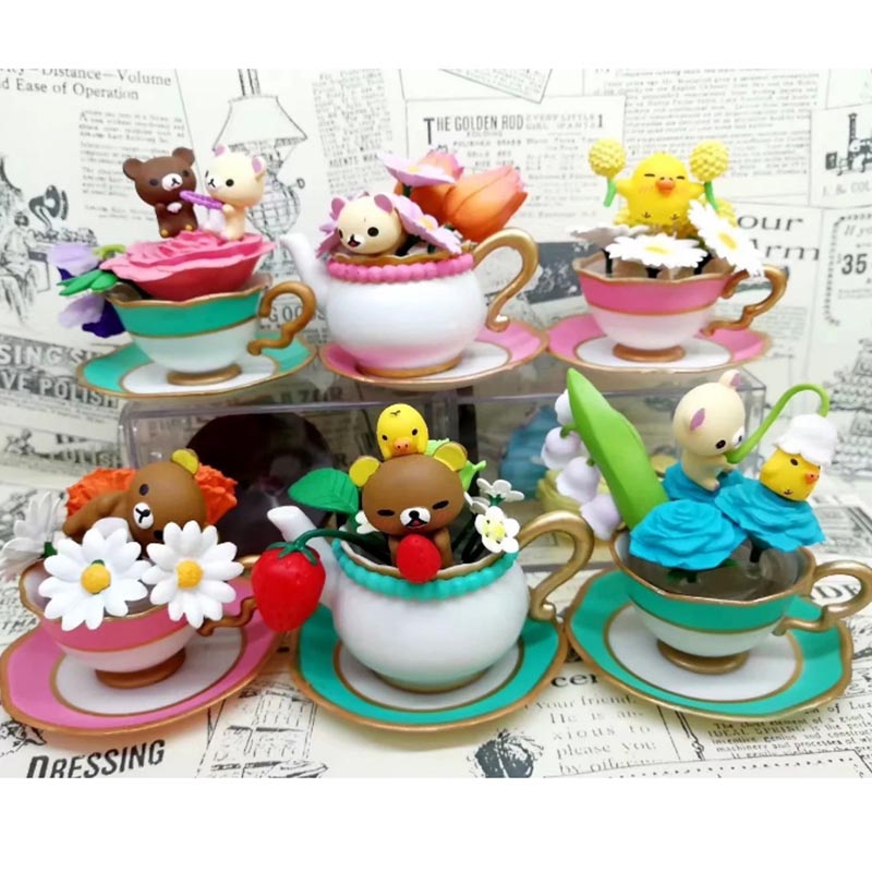 Lazy Flower teacup Garden scene Decoration Doll full set Cartoon colour doll Giftsin the Play mode/Anime/Periphery/cos/Board games , Hand to do/Toy/Dolls/BJD/Soldier , Dolls/Decoration/Hardware Doll category - from Buy2taobao.com to provide professional Taobao agent buy service