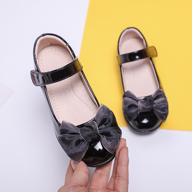 Girls' Shoes black children Performance shoes bow 6-8 Princess shoes Child student Single shoes Korean Edition children's shoesin the Shoes/Baby Shoes/Parent-child shoes , Leather shoes category - from Buy2taobao.com to provide professional Taobao agent buy service