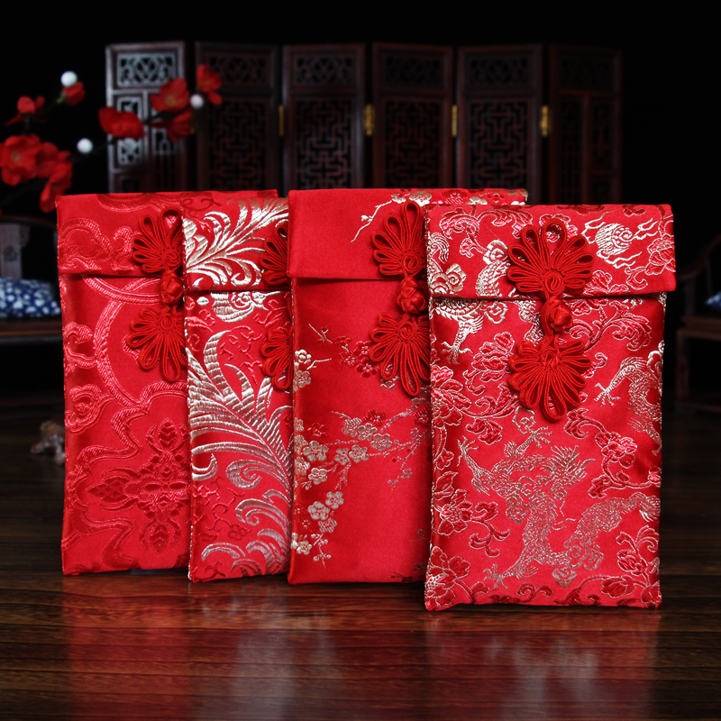 US-source wedding Wedding celebration Packets Fabric art Red envelope marry originality personality Changed Ten thousand yuan Red envelopesin the Festive supplies/Gift , Red envelope/Packets category - from Buy2taobao.com to provide professional Taobao agent buy service