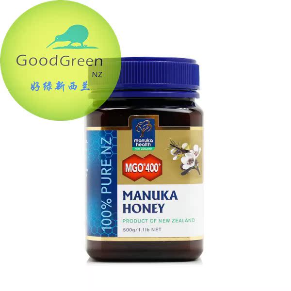 【新西兰直邮】Manuka Health蜜纽康 MGO400+ 麦卢卡蜂蜜500g|msdalam kategori makanan berkhasiat tradisional, madu - dari Buy2taobao.com untuk memberikan perkhidmatan ejen Taobao profesional membeli