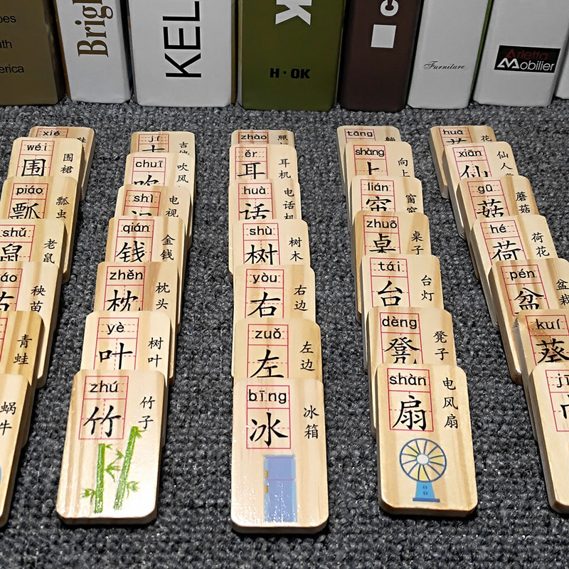 儿童积木宝宝识字认知多米诺男女孩早教益智力幼儿园玩具3-6周岁在类目 玩具/童车/益智/积木/模型, 积木, 多米诺骨牌中 - 来自Buy2taobao.com提供专业的淘宝代购服务