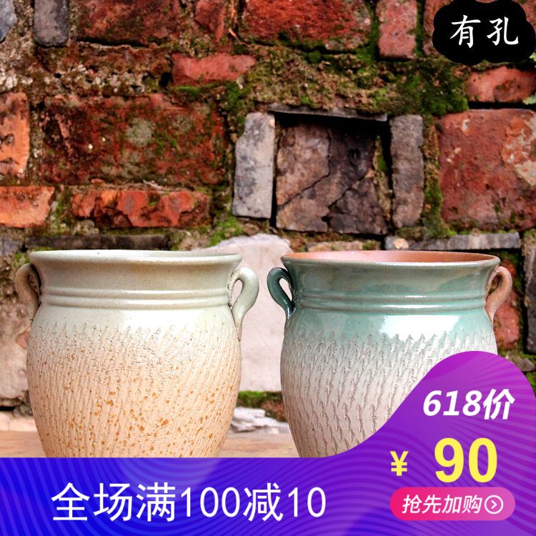 多肉法师老桩透气陶盆 绿植粗陶盆 满任意两件包邮|msdalam kategori Aksesori rumah, pasu/bunga/bunga tiruan/perhiasan imitasi, bunga/pasu, flowerpot - dari Buy2taobao.com untuk memberikan perkhidmatan ejen Taobao profesional membeli