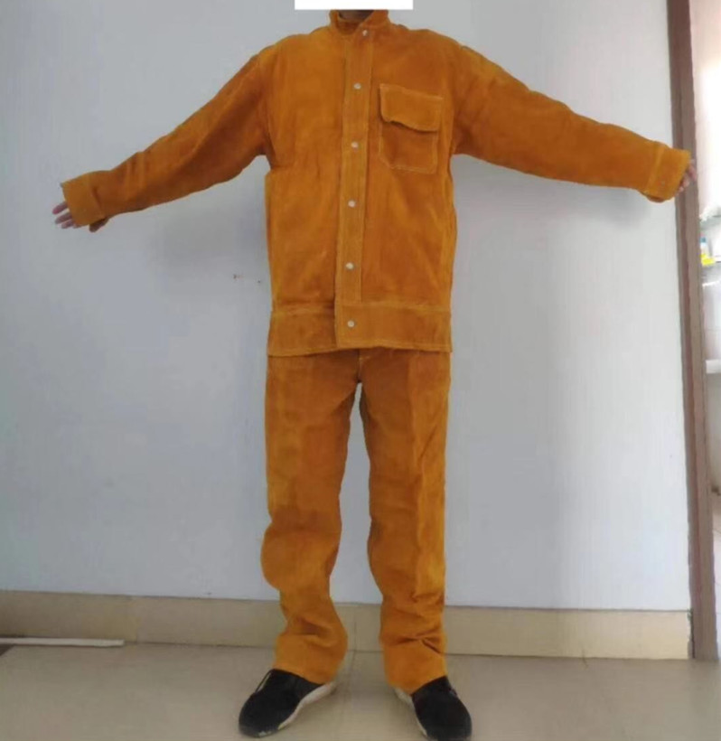 Pure cowhide Welding services wear-resisting heat insulation High temperature resistance Protective clothing TIG coverall Welding clothingin the Home Daily , Protective Equipment , Protective clothing category - from Buy2taobao.com to provide professional Taobao agent buy service