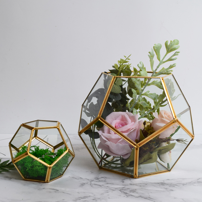 简约欧式复古铜条金色球形玻璃花房家居饰品软装微景观工艺盆摆件|ruв категории Домашний быт, ваза/цветок/искусственные цветы/моделирование украшения, цветок/ваза, ваза - от Buy2taobao.com для оказания профессиональной услуги покупки агента Taobao