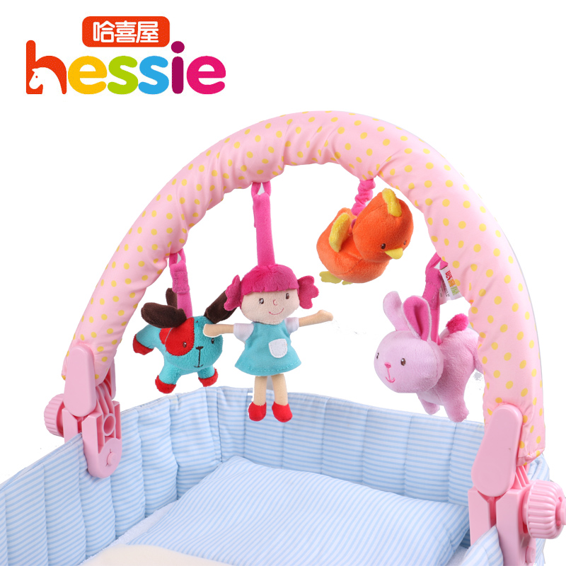 哈喜屋嬰兒早教益智玩具幼兒寶寶安撫床鈴床挂小菊拱形吊飾在類目 玩具/童車/益智/積木/模型, 幼兒響鈴/布玩/安撫玩具, 牀鈴/牀掛中 - 來自Buy2taobao.com提供專業的淘寶代購服務