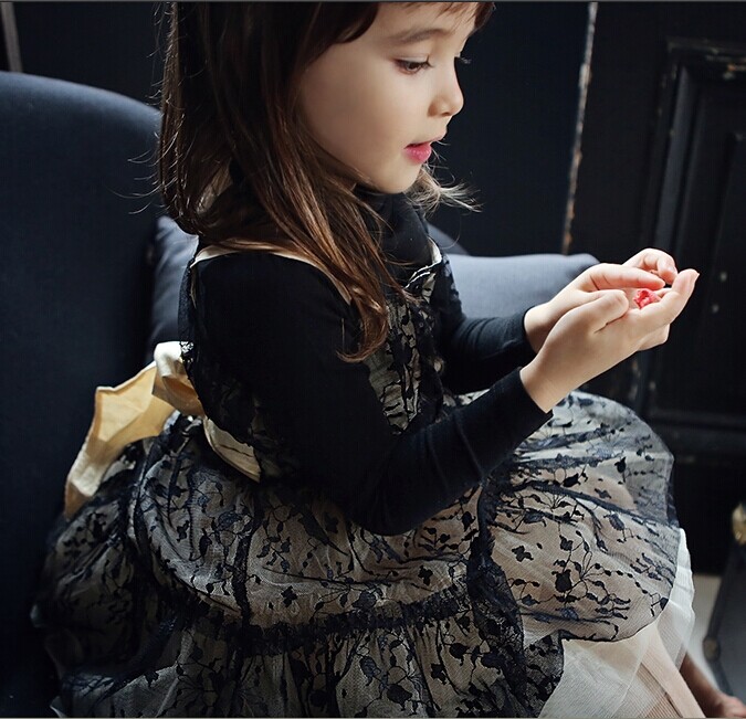 2019韩国童装春款连衣裙新款/女童公主蕾丝纱裙背带裙/儿童公主裙在类目 童装/婴儿装/亲子装, 裙子(新), 连衣裙中 - 来自Buy2taobao.com提供专业的淘宝代购服务