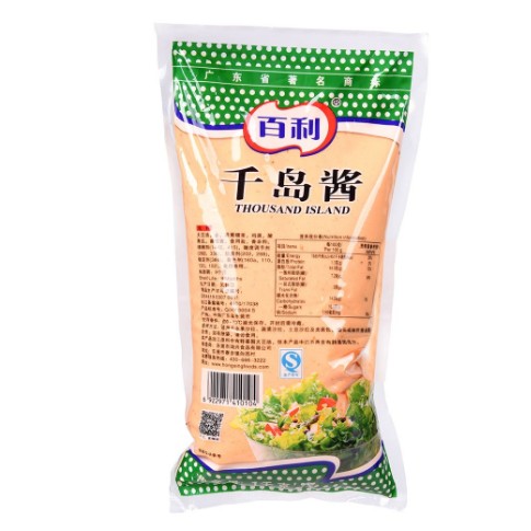 百利千島醬1kg蔬菜沙拉水果沙拉海鮮壽司油炸食品蘸醬2包多省包郵在類目 糧油米麪/南北乾貨/調味品, 調味品/果醬/沙拉, 調味醬, 沙拉/千島/蛋黃醬中 - 來自Buy2taobao.com提供專業的淘寶代購服務