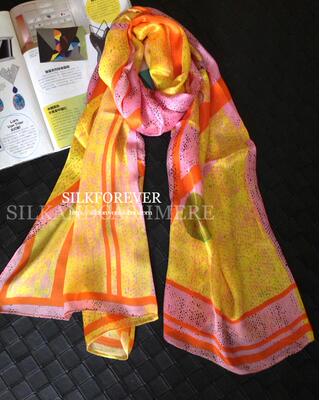 特价清仓100%真丝桑蚕丝180真丝长巾丝巾围巾披肩 沙滩巾 多款色