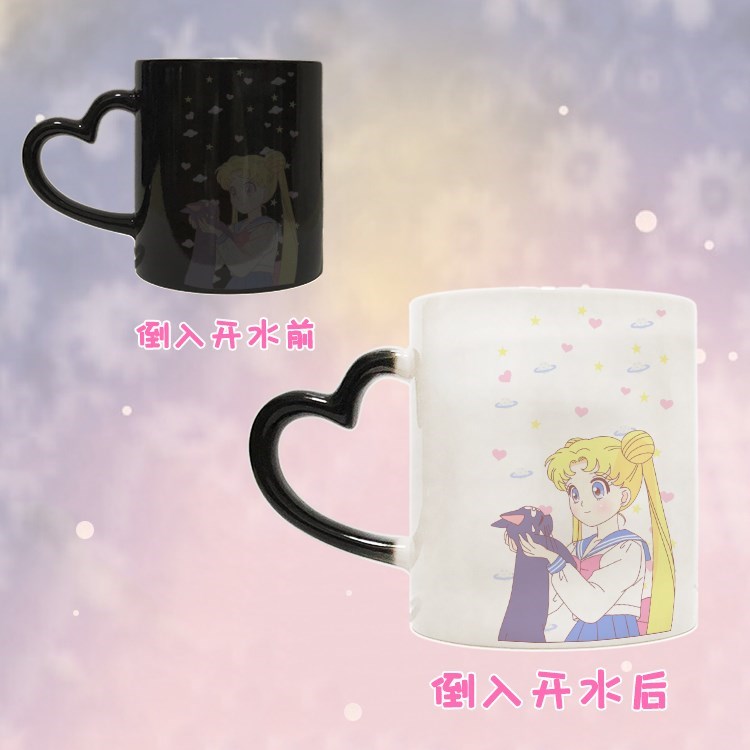 美少女战士马克杯陶瓷 Sailor moon 黑白简约漫画风 周边马克杯子在类目 餐饮具, 杯子/水杯/水壶, 马克杯中 - 来自Buy2taobao.com提供专业的淘宝代购服务