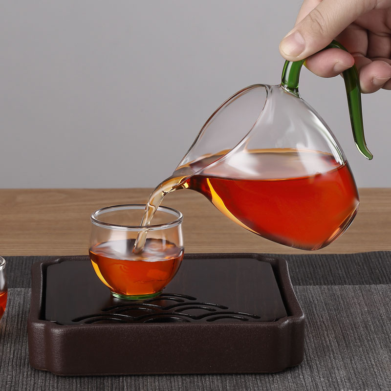 弘建茶器 耐热玻璃杯公道杯功夫茶具水杯侧把加厚茶海分茶器公杯在类目 餐饮具, 杯子/水杯/水壶, 玻璃杯中 - 来自Buy2taobao.com提供专业的淘宝代购服务