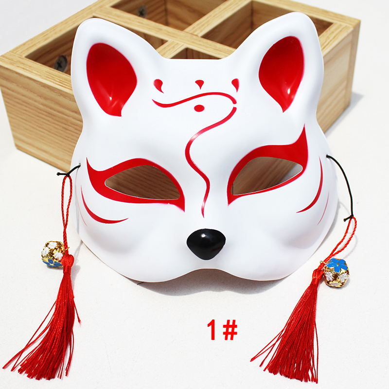 Mask Hand drawn Shake the same tune Japanese A gentle wind Fox Anime men and women Cat face cosplay Dancein the Play mode/Anime/Periphery/cos/Board games , Meet/Magic Supplies , Gathering tools/Decoration , Mask category - from Buy2taobao.com to provide professional Taobao agent buy service
