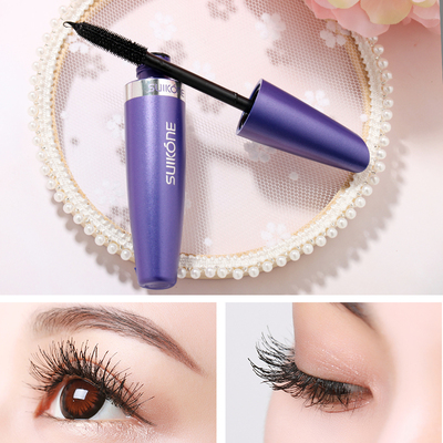 苏卡娜睫毛膏防水 纤长自然卷翘加密加长不晕染浓密型 正品