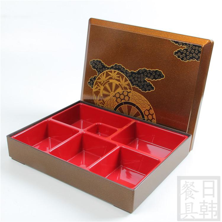 New Gold high-grade Japanese lunch box Lunch box Delivery boxes Sushi Box Package boxin the Tableware , Tableware , Boxes/Cooler/Heat to the pot category - from Buy2taobao.com to provide professional Taobao agent buy service