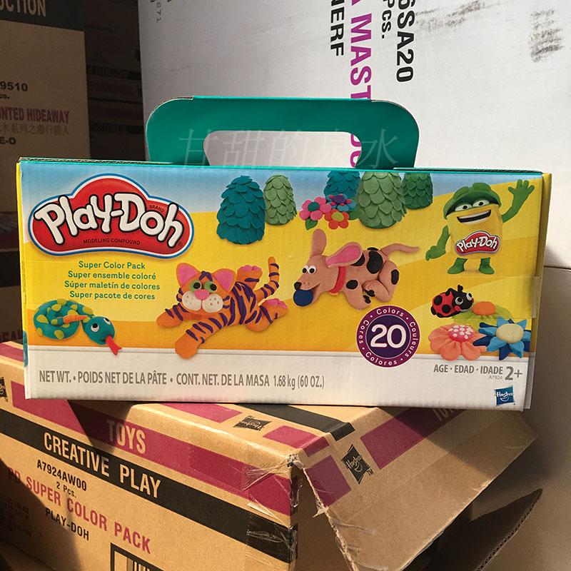 Doh Colored mud plasticene supplement 20 Color canned A7924 plasticene kindergarten DIY Handmade toysin the Toy/Childs/Puzzle/Building block/Model , Choi mud/Clay/Fimo clay , Choi mud/Plasticine category - from Buy2taobao.com to provide professional Taobao agent buy service