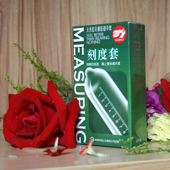 倍力乐刻度套安全套10只装   每只1.01