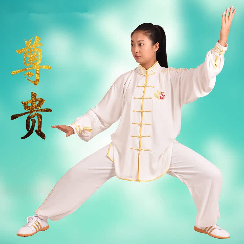 金钩刺绣太极服女男嘉嘉棉中老年武术服装太极拳练功服厂家直销|ruв категории движение/йога/фитнес/фанаты товаров, Тхэквондо/ушу/кикбоксинг, тайджи, Тай Чи одежды - от Buy2taobao.com для оказания профессиональной услуги покупки агента Taobao