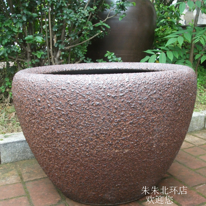 景德镇陶瓷鱼缸大荷花缸复古怀旧粗陶缸瓷器书画金鱼缸酱色碗莲缸|ruв категории животное/Животное питание и принадлежностей, аквариум мира, аквариум аквариум оборудования и т.д., аквариум/аквариум - от Buy2taobao.com для оказания профессиональной услуги покупки агента Taobao