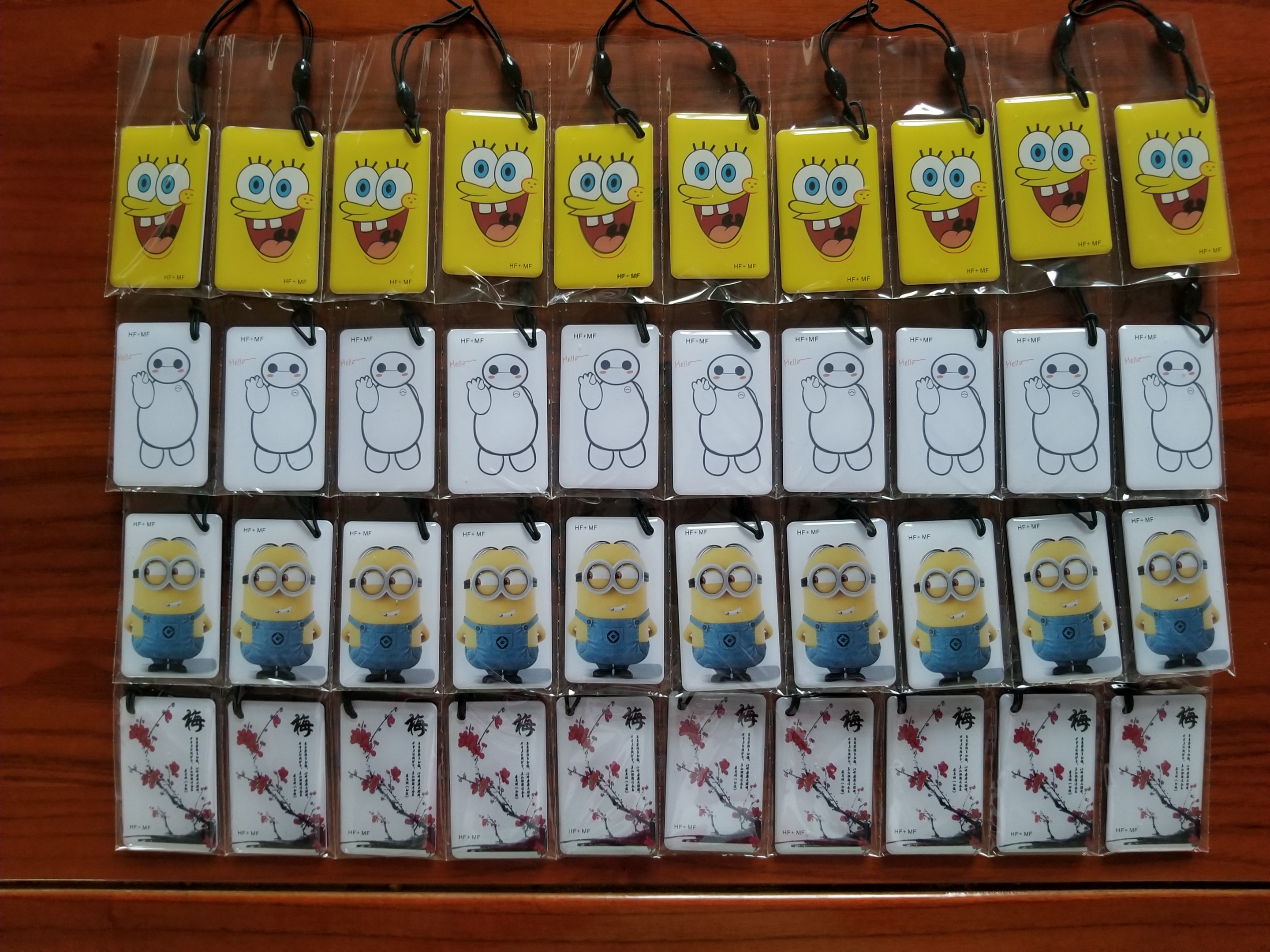 卡通滴胶复合卡ID+IC  5577 +UID芯片 双频ID IC卡复制卡|ruв категории электронный/электрик, интеллектуальные системы, Создание интеллектуальных систем, вход card reader - от Buy2taobao.com для оказания профессиональной услуги покупки агента Taobao