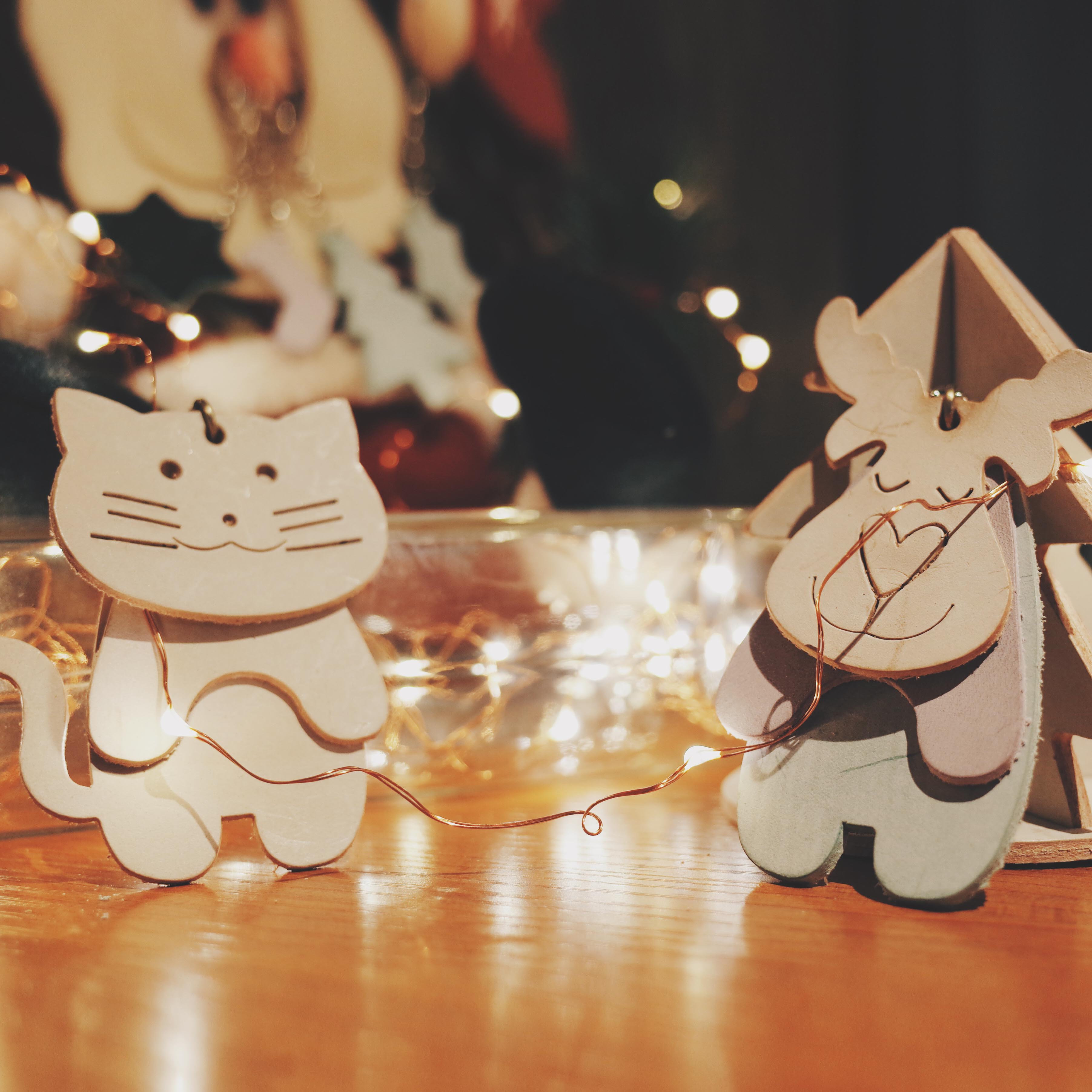 试炼树TESTINGTREE原创皮具猫咪和鹿挂饰 钥匙扣挂件定制创意礼物|ruв категории фестиваль товаров/подарок, творческие подарки, брелок - от Buy2taobao.com для оказания профессиональной услуги покупки агента Taobao