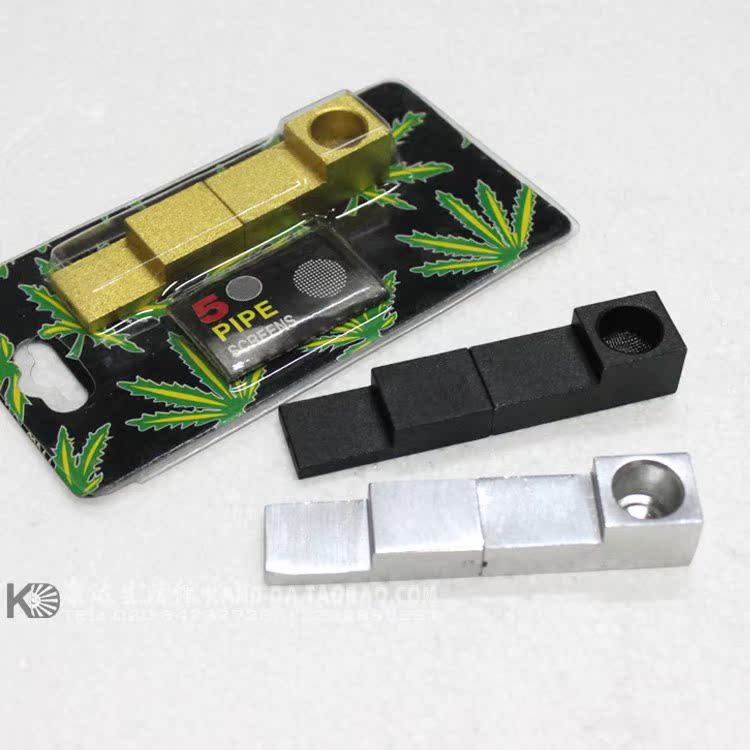 A metal pipe Portable pipe Free Disassemble 5 Metal Combustionin the ZIPPO/Swiss Army Knife/Glasses , Smoking , Pipe category - from Buy2taobao.com to provide professional Taobao agent buy service