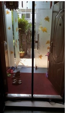 夏防蚊磁性软纱门帘条纹加密静音网纱窗帘子客厅卧室定制大门在类目 居家布艺, 窗帘门帘及配件, 门帘中 - 来自Buy2taobao.com提供专业的淘宝代购服务