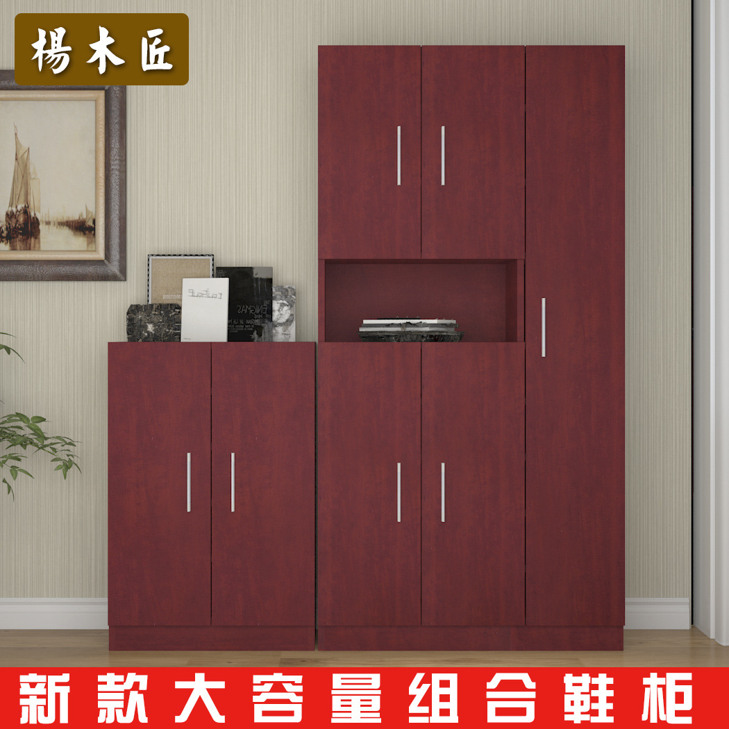 玄关柜烤漆中式带门无门翻斗鞋架大容量现代简约实木鞋柜|msdalam kategori perabot kediaman, kabinet, kotak kasut - dari Buy2taobao.com untuk memberikan perkhidmatan ejen Taobao profesional membeli