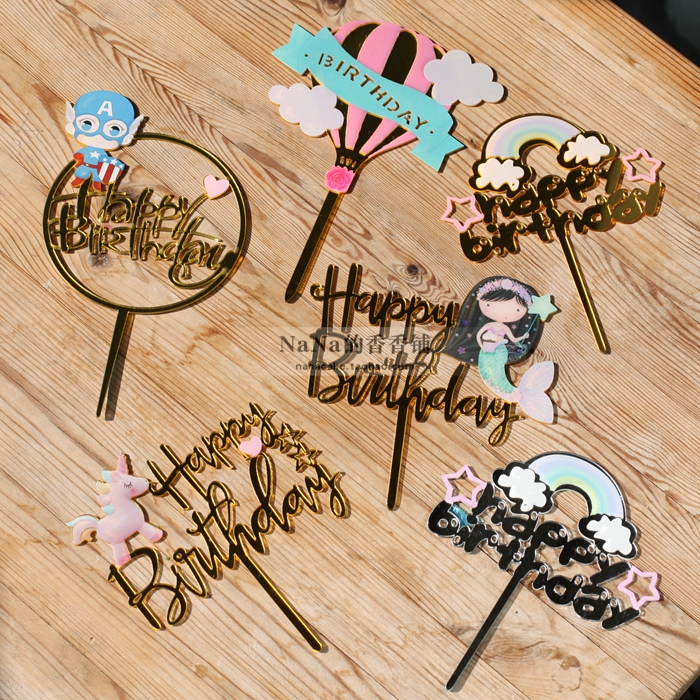 新品 彩色亚克力 生日蛋糕插牌婚礼蛋糕装饰烘焙装饰方形圆形插件在类目 厨房/烹饪用具, 烧烤/烘焙用具, 烘培DIY器具, 其它烘焙器具中 - 来自Buy2taobao.com提供专业的淘宝代购服务