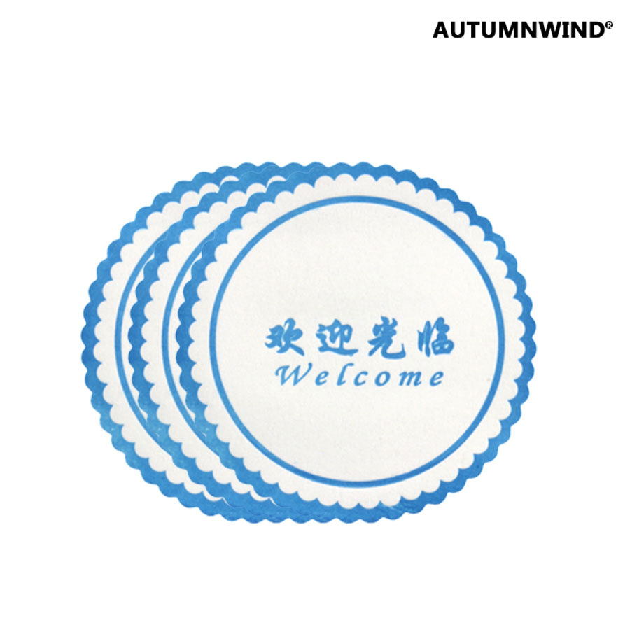 酒店宾馆通用3层一次性吸水杯垫1000片45现货供应可贴牌定做|ruв категории посуда, кубок/кубок/чайник, подставки - от Buy2taobao.com для оказания профессиональной услуги покупки агента Taobao